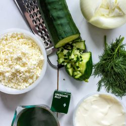 Creamy Cucumber Jelly Salad - Saffarazzi Creamy Cucumber Jelly Salad
