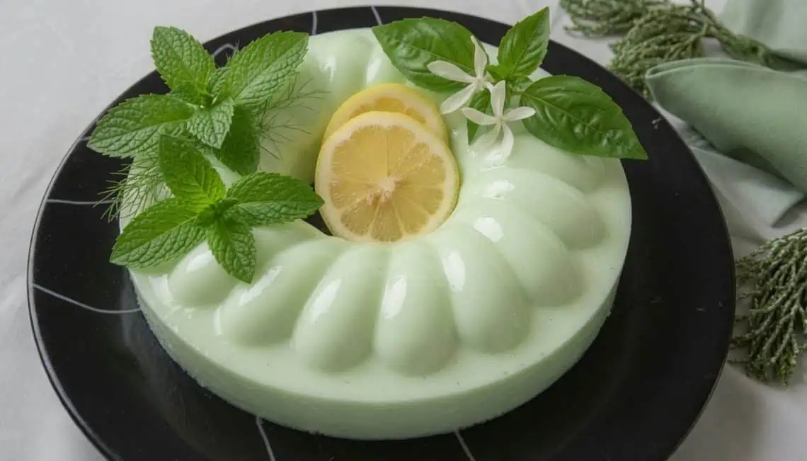 Creamy Cucumber Jelly Salad