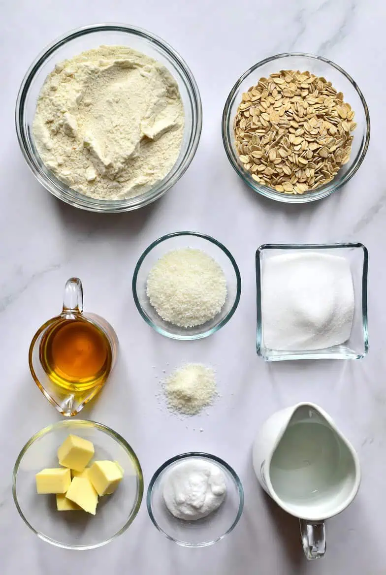 Golden Crunchies Recipe – Buttery Oats, Coconut & Golden Syrup - Saffarazzi Golden Crunchies Recipe – Buttery Oats, Coconut & Golden Syrup