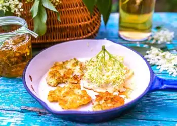 Elderflower Fritters: A delightful and fragrant breakfast