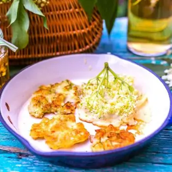 Elderflower Fritters: A delightful and fragrant breakfast