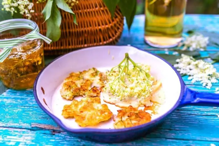 Elderflower Fritters: A delightful and fragrant breakfast