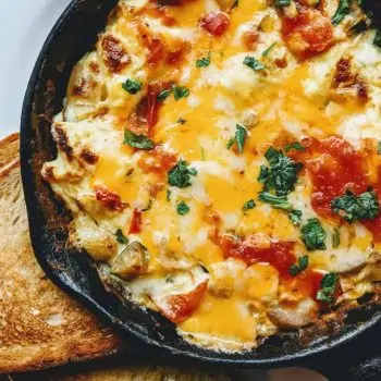 Oven Baked Omelette Recipe.