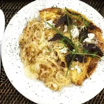 Biltong and Feta Cheese Omelette