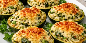 Baked Gem Squash the South African Way