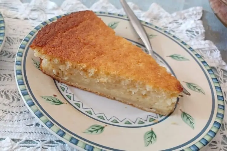 Roasted Coconut Milk Tart