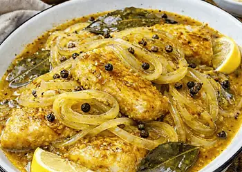 South African Style Cape Malay Pickled Fish