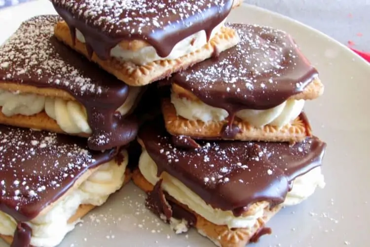 Decadent Homemade Chocolate Eclairs.