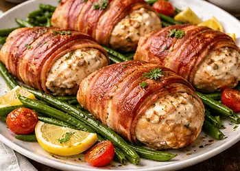 Sundried Tomato Cream Cheese Bacon Chicken