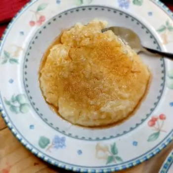 Melkkos in a bowl