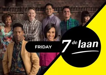 On today's episode of 7de Laan Friday. Image credit: SABC