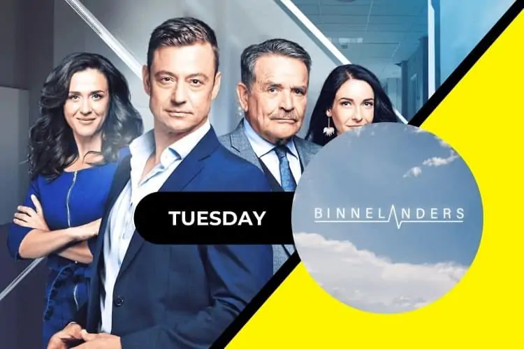 On today's episode of Binnelanders Tuesday