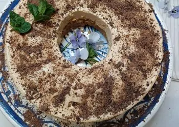 Peppermint Crisp Tart