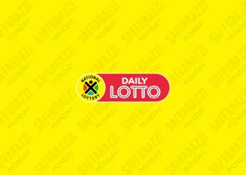 The Daily Lotto Results for Monday