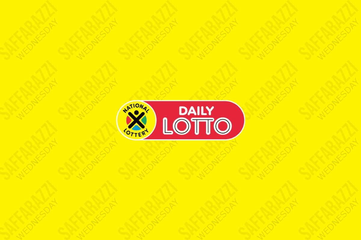 The Daily Lotto Results for Wednesday