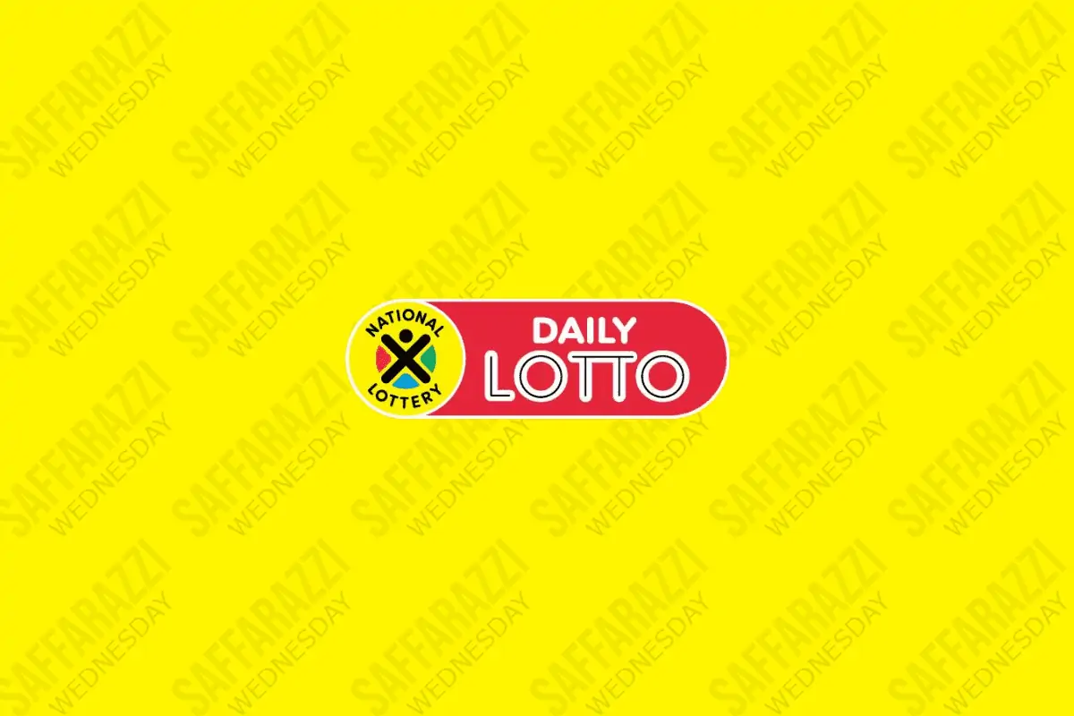 The Daily Lotto Results for Wednesday