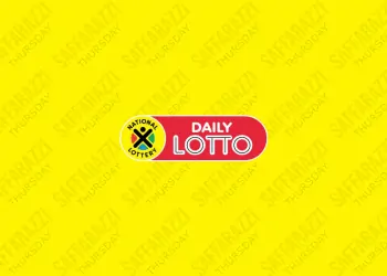 The Daily Lotto Results for Thursday