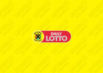 The Daily Lotto Results for Saturday