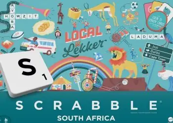 Howzit Scrabble, welcome to South Africa