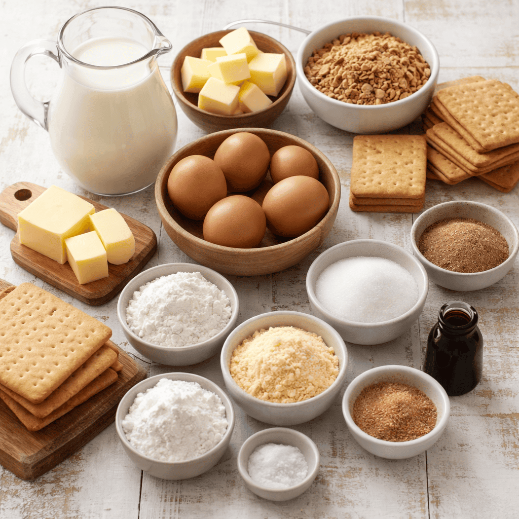 No-Bake Smooth Milk Tart Delight