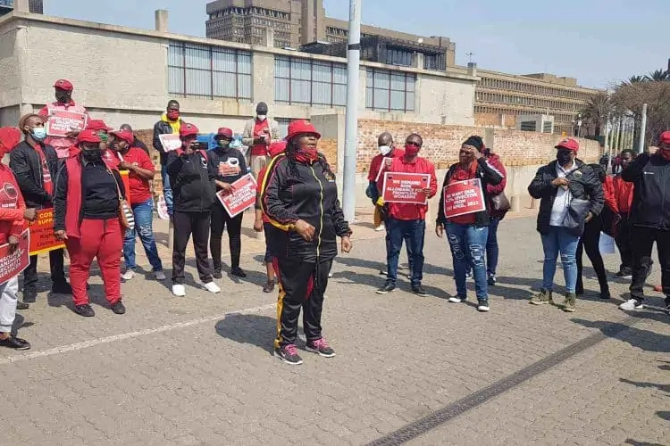 cosatu protest