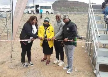 enoch mgijima stadium ribbon cutting