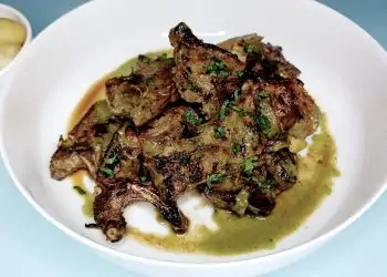 Lamb Chops With Mint Sauce