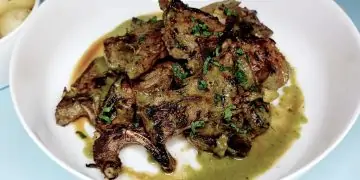 Lamb Chops With Mint Sauce