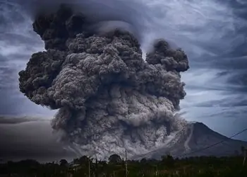 A volcano in Indonesia erupted again leaving 15 dead