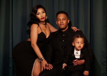 Nicki Minaj's one-year-old gets an incredible car collection for Christmas