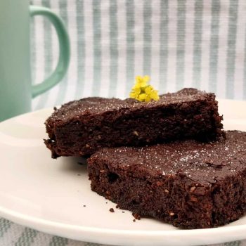 Salted Chocolate Brownies - Paleo Style