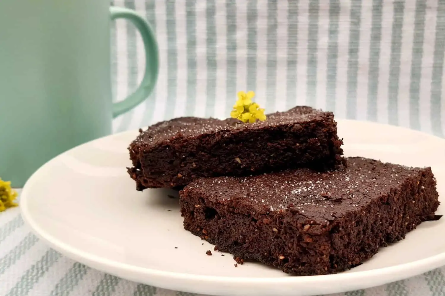 Salted Chocolate Brownies - Paleo Style