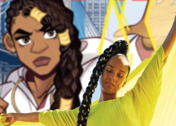 Alicia Keys is releasing a graphic novel - "Girl on Fire"