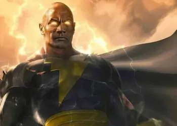 Behind the scenes with Dwayne Johnson on the set of "Black Adam"