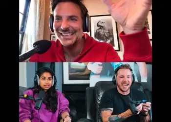 Bradley Cooper can's stop laughing on Dax Shepard's podcast - and fans are loving it