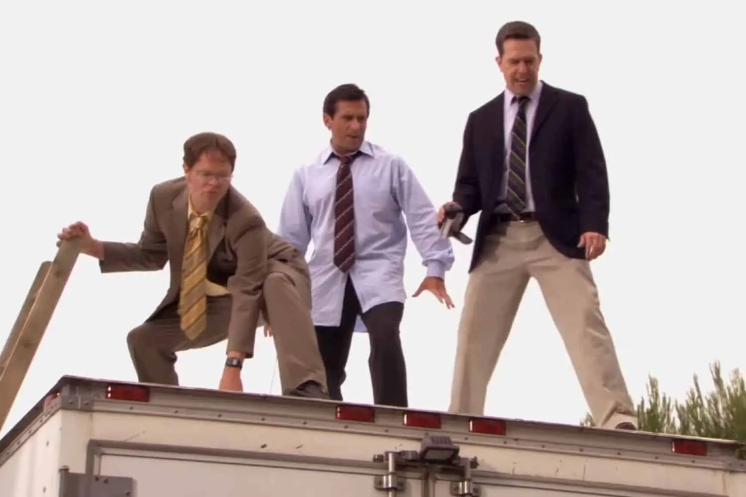 Hey "The Office" fans, remember PARKOUR