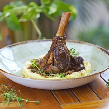 Juicy Lamb Shanks in a special sauce