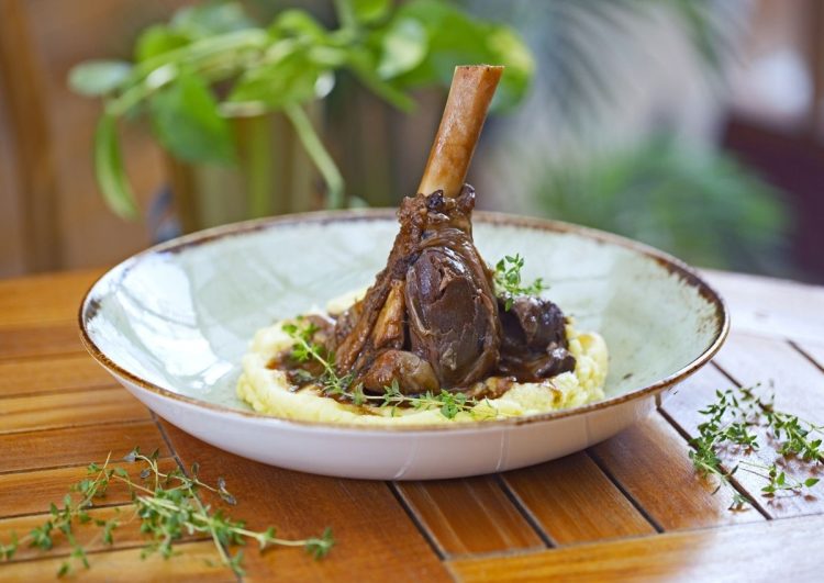 Juicy Lamb Shanks in a special sauce