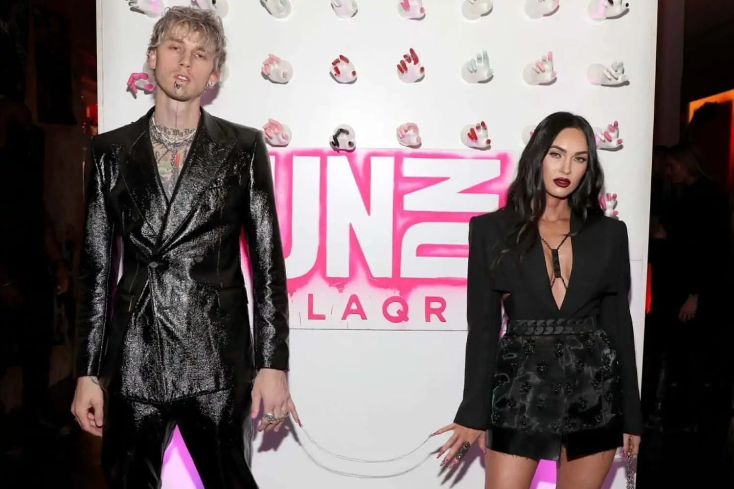Megan Fox and Machine Gun Kelly are engaged and ... drinking each other's blood