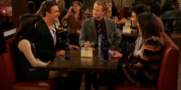 One of the saddest moments of "How I Met Your Mother" was improvised