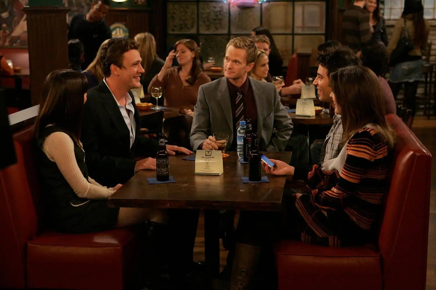 One of the saddest moments of "How I Met Your Mother" was improvised