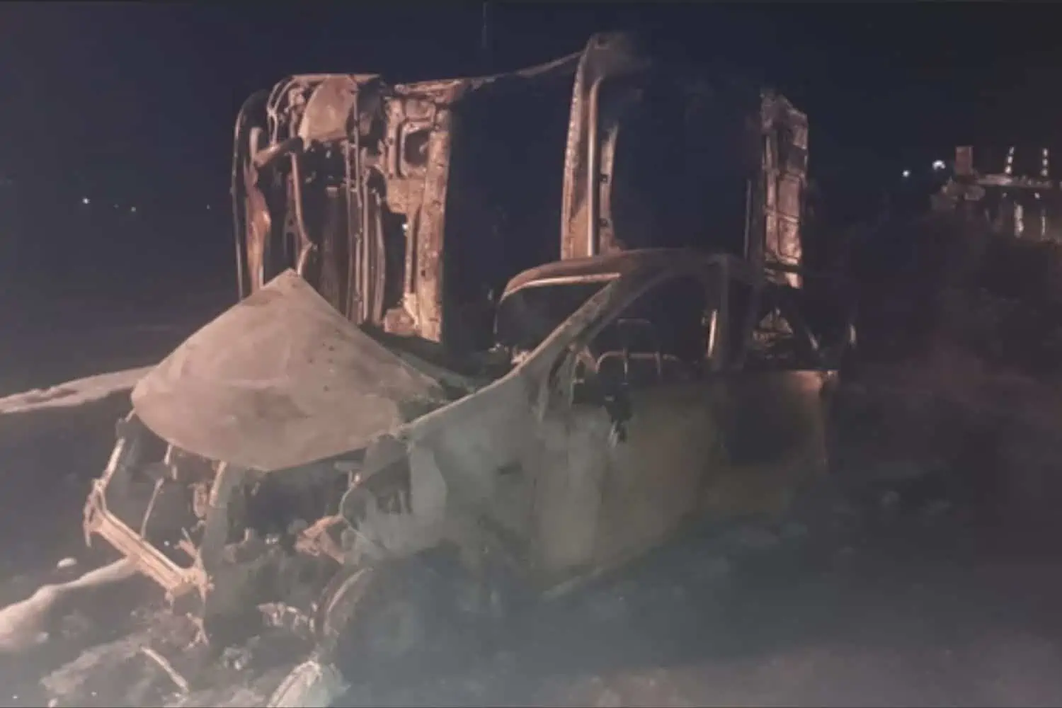 Family of five burns alive after petrol tanker accident - explosion caught on video