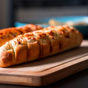 Garlic Bread with a Spicy Chilli