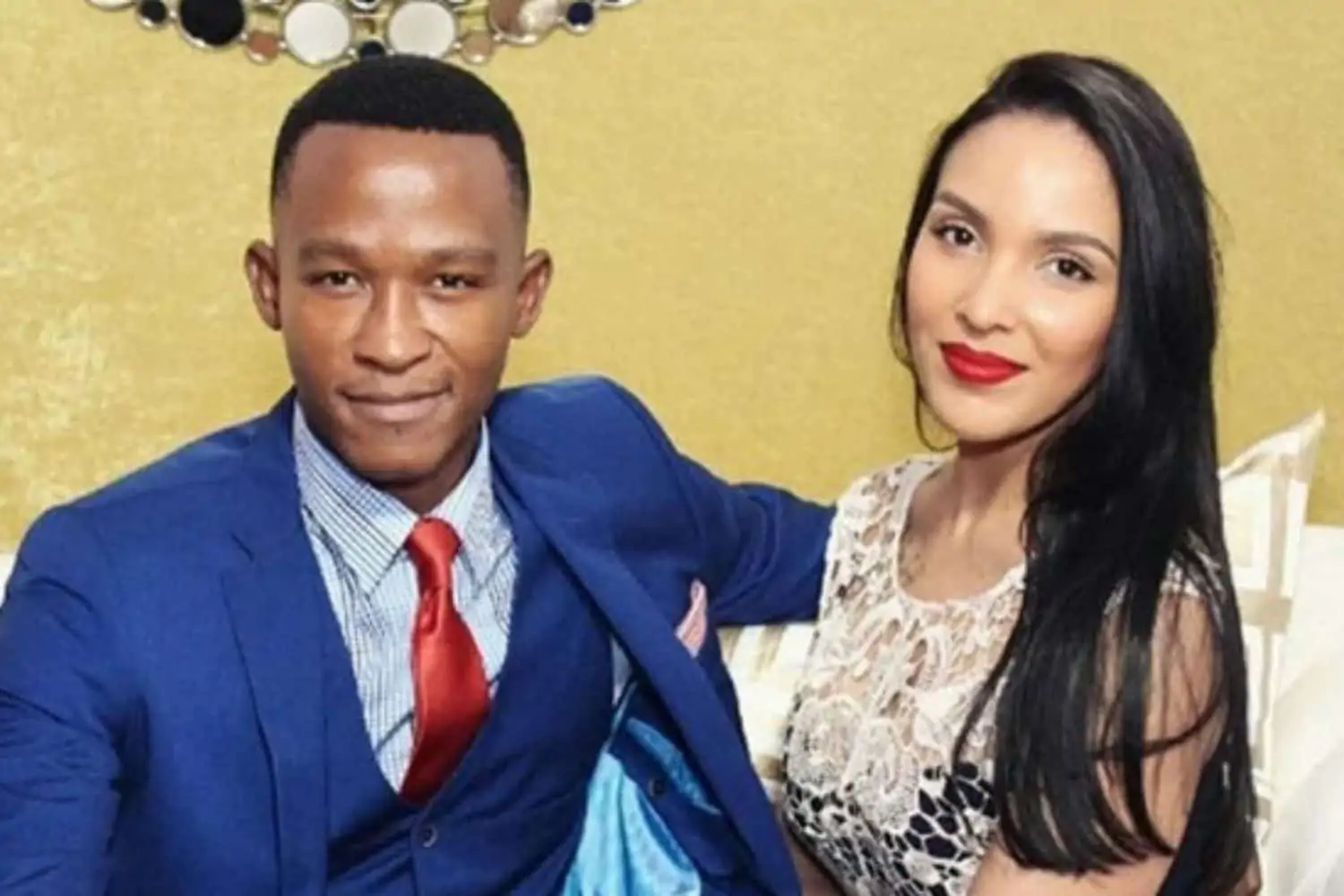 Monique Muller reacts after court rules in favour of Katlego Maboe