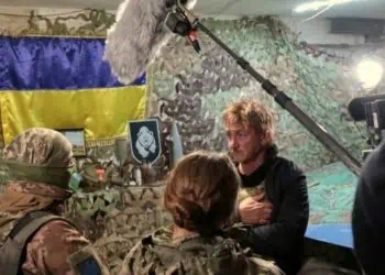 Sean Penn is currently in Ukraine filming Russia's attacks