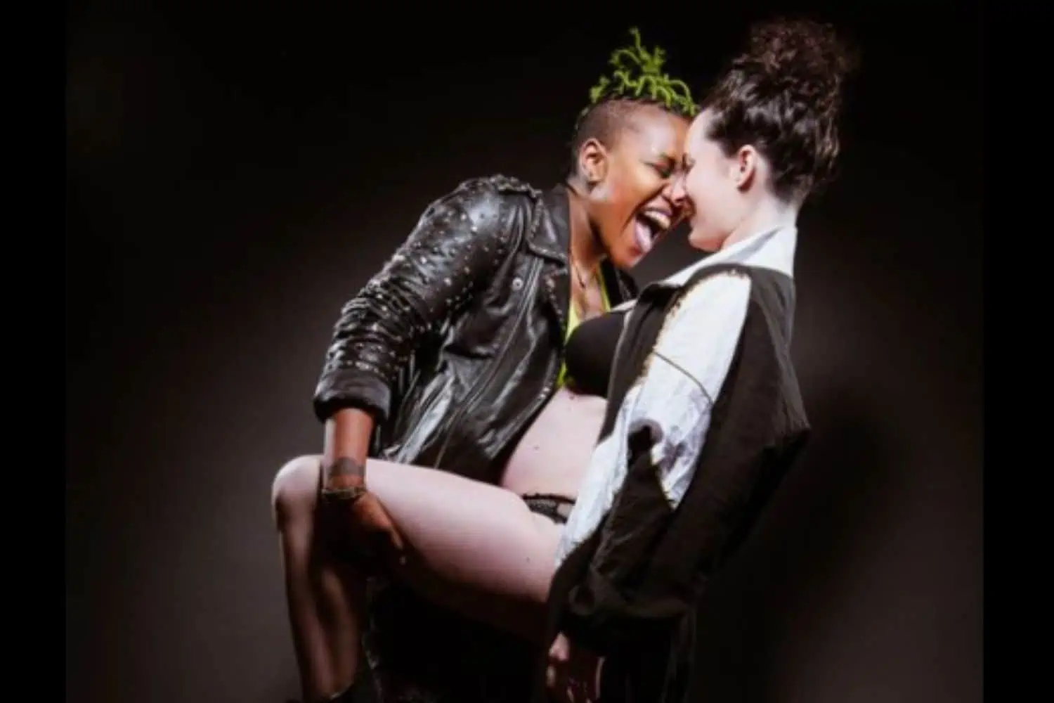 Toya DeLazy debuts her partner's first baby bump!