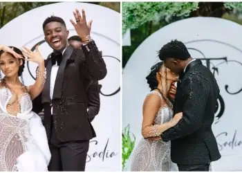 Model Sadia Sallie confirms she and Tino Chinyani did NOT get married - "It was a bridal shoot"
