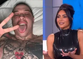 Pete Davidson has Kim Kardashian's name BRANDED into his skin as a scar