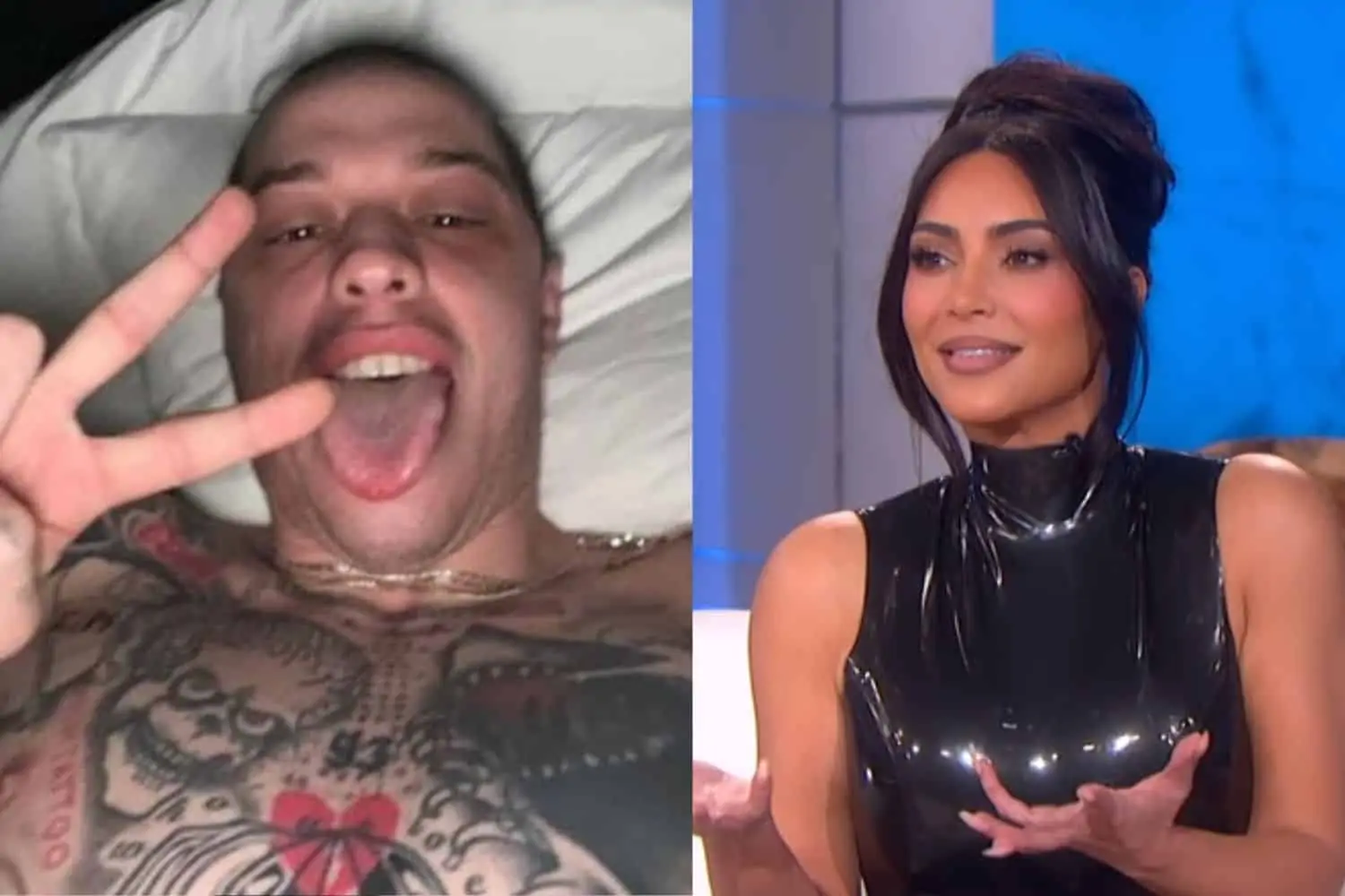 Pete Davidson has Kim Kardashian's name BRANDED into his skin as a scar