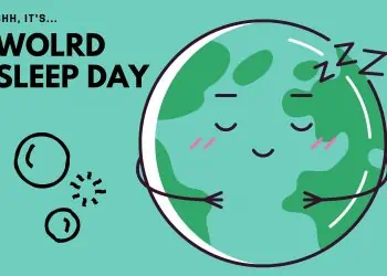 Shhh, it's WORLD SLEEP DAY